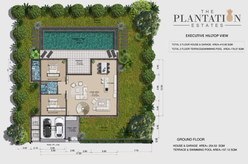 The Plantation Estates, East Pattaya Base Thailand